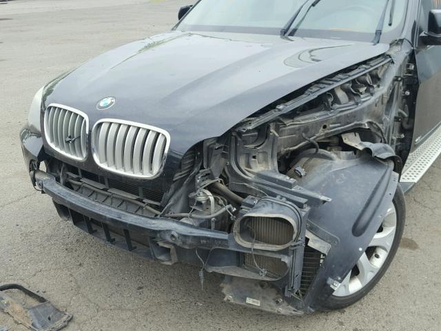 5UXFE835X8L161448 - 2008 BMW X5 4.8I BLACK photo 9