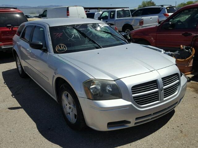 2D4FV48V15H147582 - 2005 DODGE MAGNUM SXT SILVER photo 1