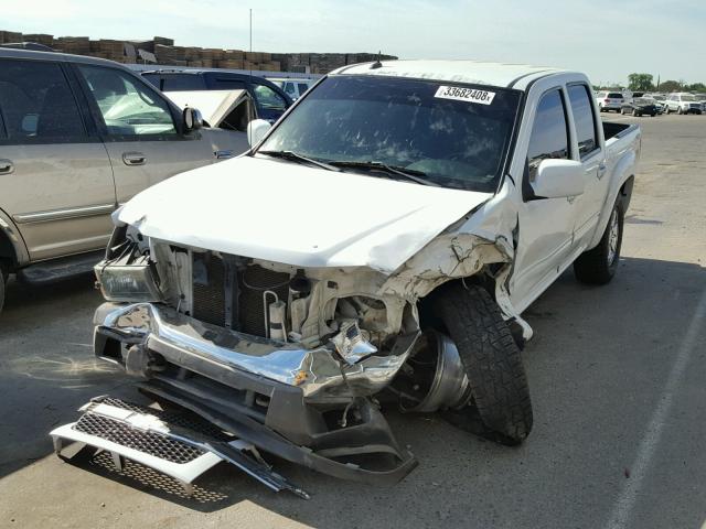 1GCJTDDE5A8103149 - 2010 CHEVROLET COLORADO L WHITE photo 2