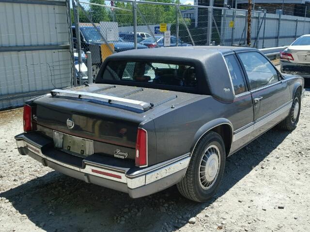 1G6EL1159JU625166 - 1988 CADILLAC ELDORADO BLACK photo 4