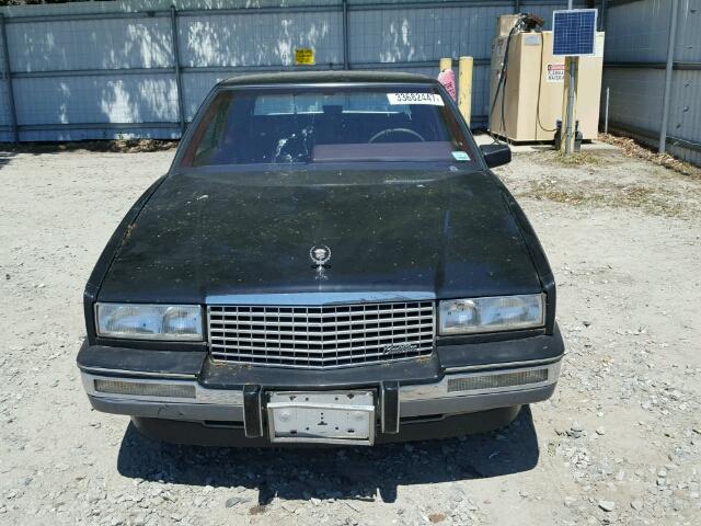 1G6EL1159JU625166 - 1988 CADILLAC ELDORADO BLACK photo 9