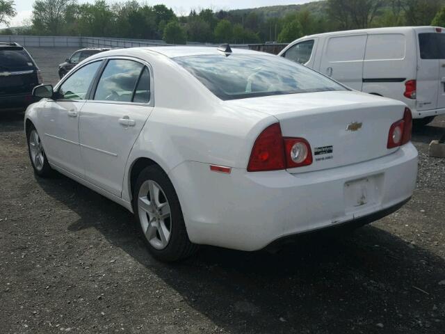 1G1ZB5E06CF203024 - 2012 CHEVROLET MALIBU LS თეთრი ფოტო 3