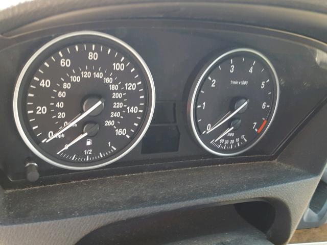 5UXFE835X8L161711 - 2008 BMW X5 4.8I TEAL photo 8