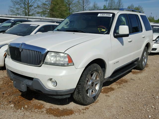 5LMEU78HX3ZJ45925 - 2003 LINCOLN AVIATOR 白色 照片 2
