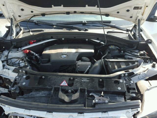 5UXWX9C5XF0D62431 - 2015 BMW X3 XDRIVE2 WHITE photo 7