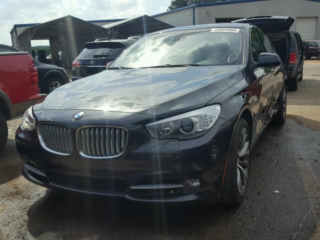 WBASN4C51AC208667 - 2010 BMW 550 GT BLACK photo 2
