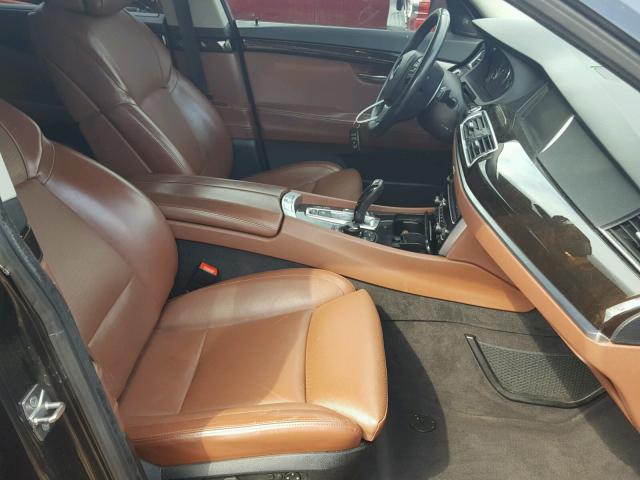 WBASN4C51AC208667 - 2010 BMW 550 GT BLACK photo 5