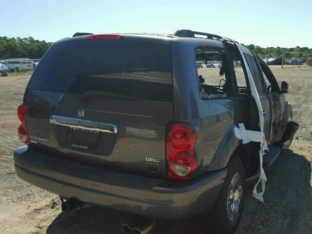 1D4HB58D74F173196 - 2004 DODGE DURANGO LI GRAY photo 4