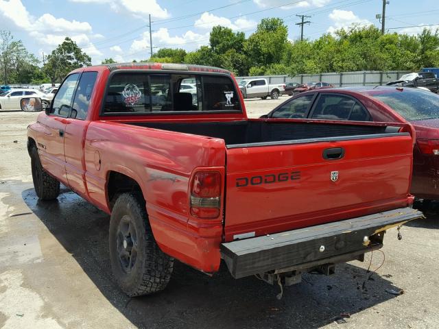 3B7HC13Y5VG791291 - 1997 DODGE RAM 1500 RED photo 3