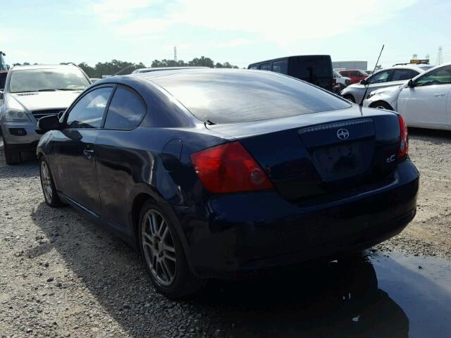 JTKDE177550051585 - 2005 TOYOTA SCION TC 蓝色 照片 3