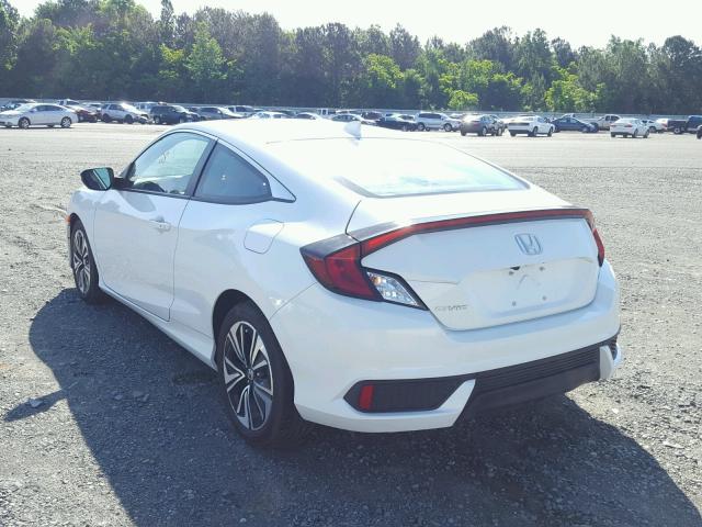2HGFC3B73HH356500 - 2017 HONDA CIVIC EXL WHITE photo 3
