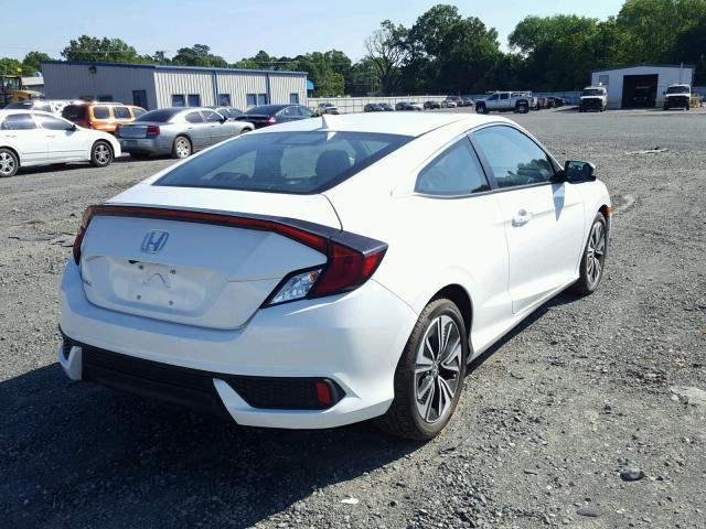 2HGFC3B73HH356500 - 2017 HONDA CIVIC EXL WHITE photo 4
