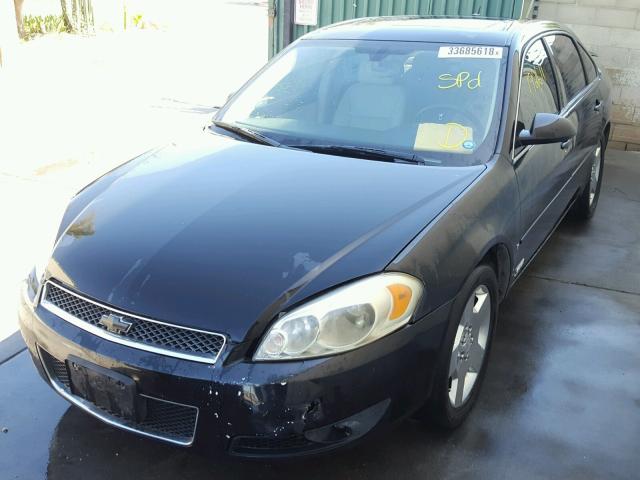 2G1WD58C469107098 - 2006 CHEVROLET IMPALA SUP 黑色 照片 2
