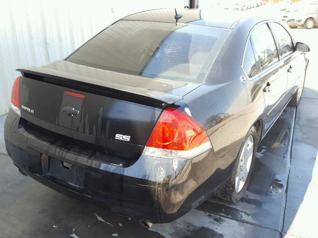 2G1WD58C469107098 - 2006 CHEVROLET IMPALA SUP 黑色 照片 4