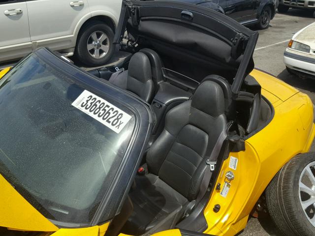 JHMAP21447S002148 - 2007 HONDA S2000 YELLOW photo 9