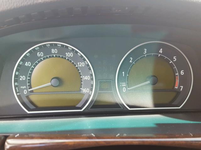 WBAGN63422DR04880 - 2002 BMW 745 LI Սև լուսանկար 8