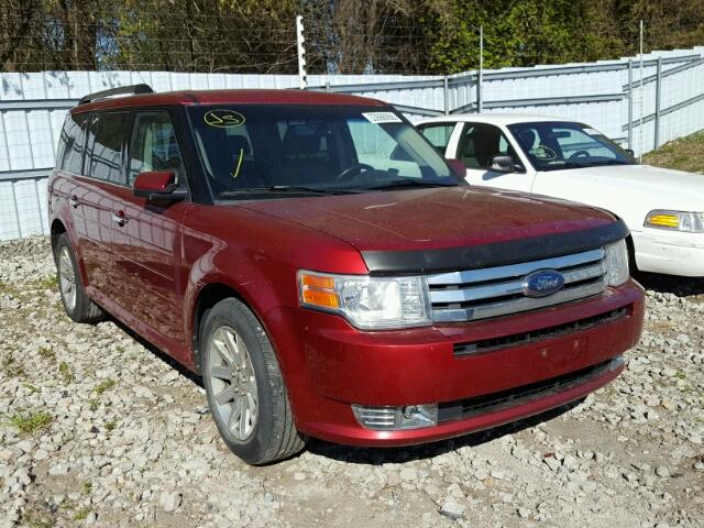 2FMEK62C69BA71916 - 2009 FORD FLEX SEL RED photo 1