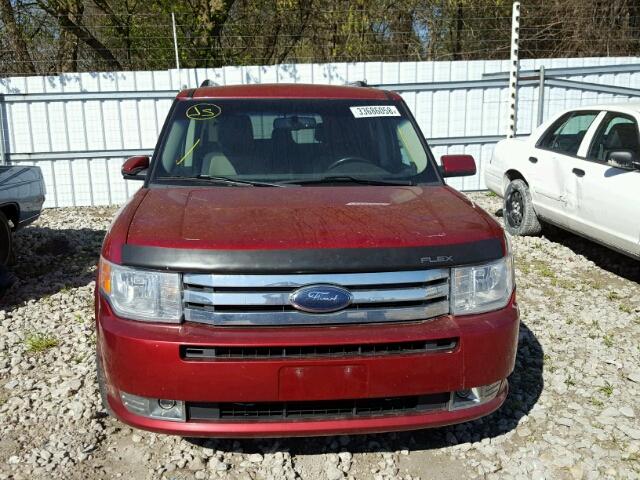 2FMEK62C69BA71916 - 2009 FORD FLEX SEL წითელი ფოტო 9