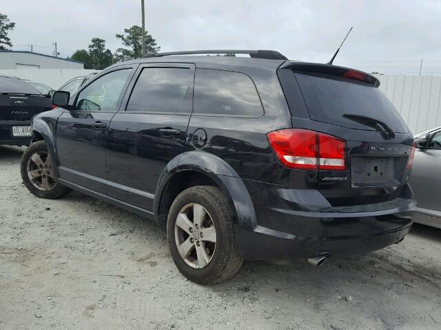 3D4PG1FG1BT518521 - 2011 DODGE JOURNEY MA BLACK photo 3