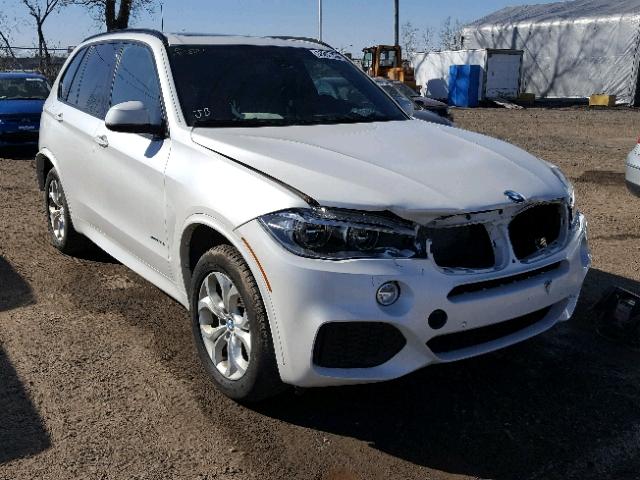 5UXKR0C53G0P22531 - 2016 BMW X5 XDRIVE3 WHITE photo 1