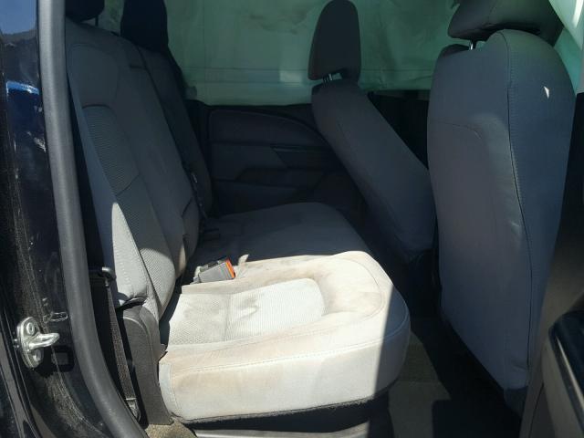 1GCGSCE37G1106821 - 2016 CHEVROLET COLORADO L BLACK photo 6