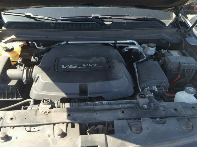 1GCGSCE37G1106821 - 2016 CHEVROLET COLORADO L BLACK photo 7