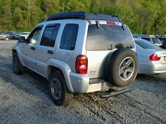 1J4GL38K93W576517 - 2003 JEEP LIBERTY RE SILVER photo 3