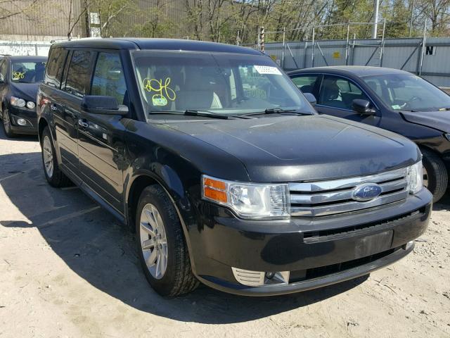 2FMHK6CC5ABD01221 - 2010 FORD FLEX SEL BLACK photo 1