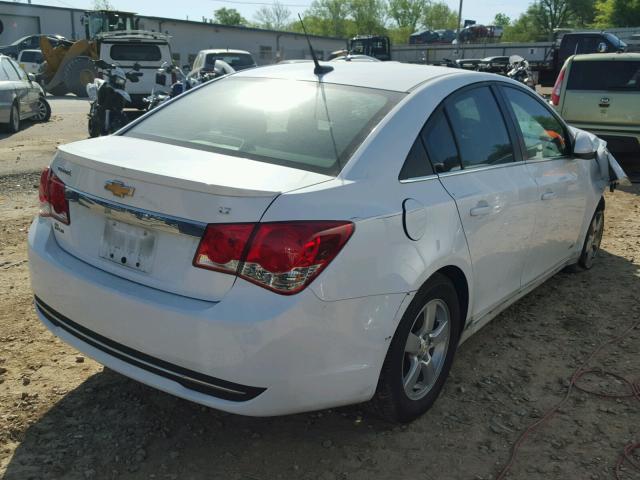 1G1PC5SBXE7483201 - 2014 CHEVROLET CRUZE LT WHITE photo 4