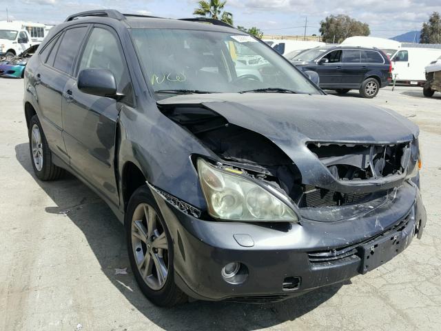 JTJHW31U260009437 - 2006 LEXUS RX 400 GRAY photo 1