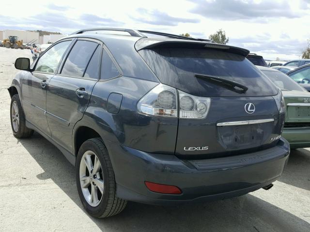 JTJHW31U260009437 - 2006 LEXUS RX 400 GRAY photo 3