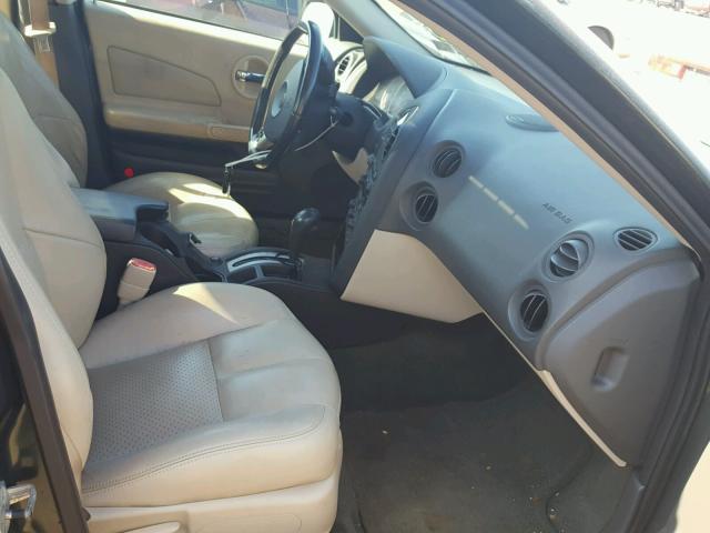 2G2WS522141137544 - 2004 PONTIAC GRAND PRIX GREEN photo 5