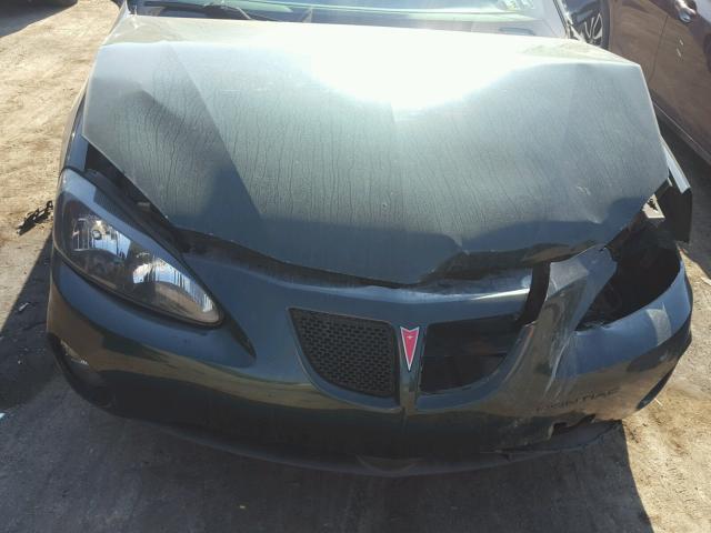 2G2WS522141137544 - 2004 PONTIAC GRAND PRIX GREEN photo 7