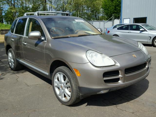 WP1AB29P54LA61373 - 2004 PORSCHE CAYENNE S GOLD photo 1