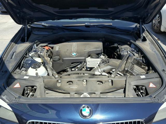 WBAXH5C57DD111121 - 2013 BMW 528 XI BLACK photo 7