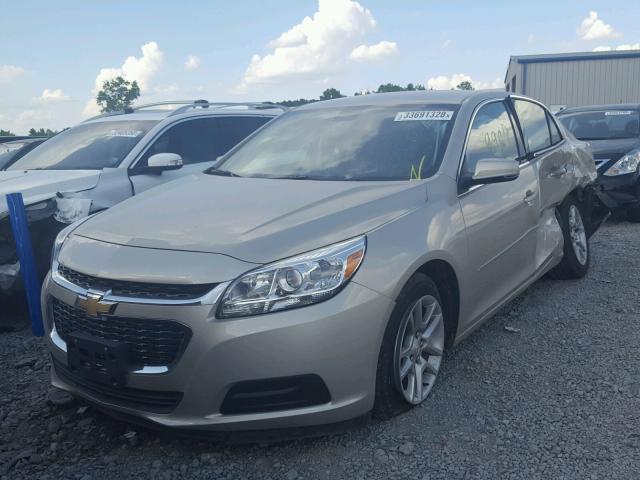 1G11C5SL7FF220301 - 2015 CHEVROLET MALIBU 1LT CREAM photo 2