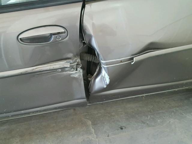 1G2WK52J43F118551 - 2003 PONTIAC GRAND PRIX BROWN photo 9