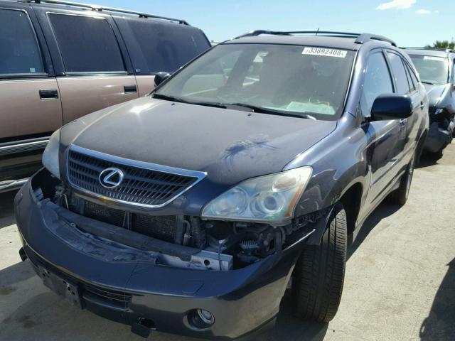 JTJHW31U160024219 - 2006 LEXUS RX 400 BLUE photo 2