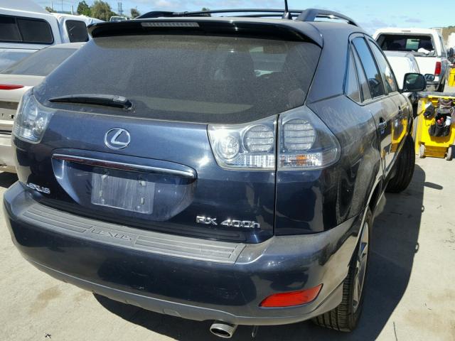 JTJHW31U160024219 - 2006 LEXUS RX 400 BLUE photo 4