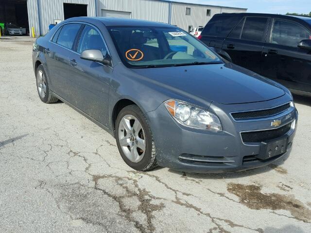 1G1ZH57B19F145734 - 2009 CHEVROLET MALIBU 1LT GRAY photo 1