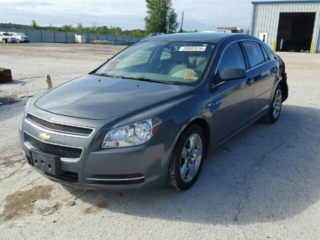 1G1ZH57B19F145734 - 2009 CHEVROLET MALIBU 1LT 灰色 照片 2
