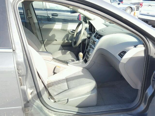 1G1ZH57B19F145734 - 2009 CHEVROLET MALIBU 1LT 灰色 照片 5