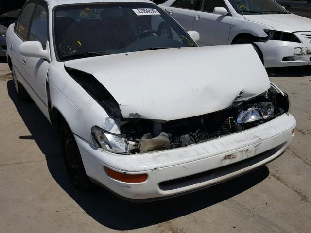 1NXBB02E6TZ407681 - 1996 TOYOTA COROLLA DX WHITE photo 9