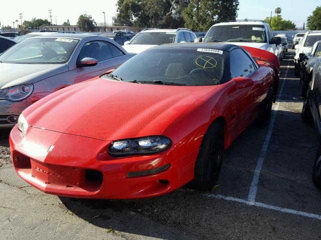 2G1FP22G912144831 - 2001 CHEVROLET CAMARO Z28 RED photo 2