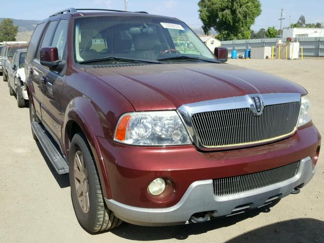 5LMFU28R63LJ43544 - 2003 LINCOLN NAVIGATOR BURGUNDY photo 1