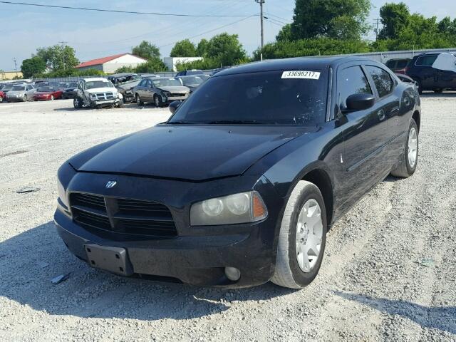 2B3KA43R06H447070 - 2006 DODGE CHARGER SE BLACK photo 2