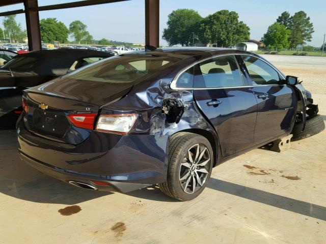 1G1ZF5SXXGF313943 - 2016 CHEVROLET MALIBU LT BLACK photo 4