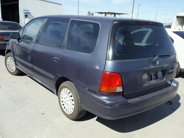 JHMRA1860SC026486 - 1995 HONDA ODYSSEY LX BLUE photo 3