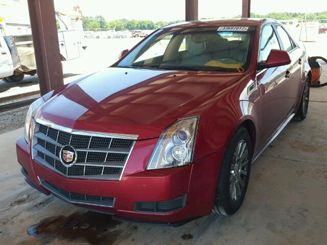 1G6DA5EY9B0168364 - 2011 CADILLAC CTS RED photo 2