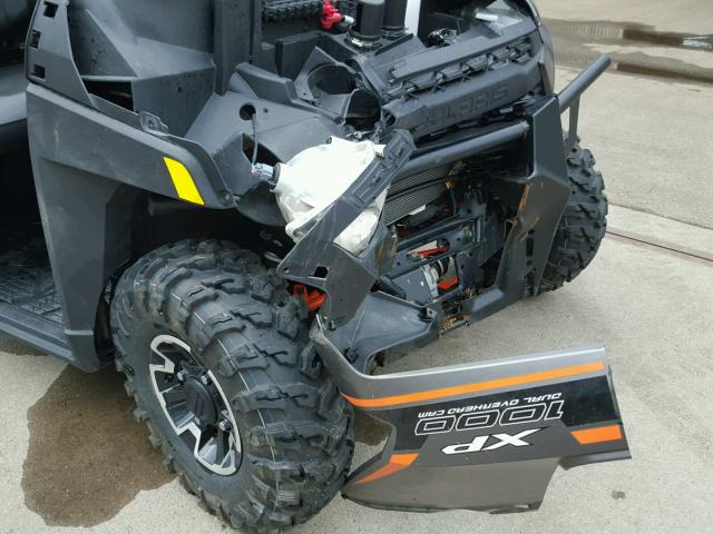 4XARRE999J8042592 - 2018 POLARIS RANGER XP BLACK photo 10